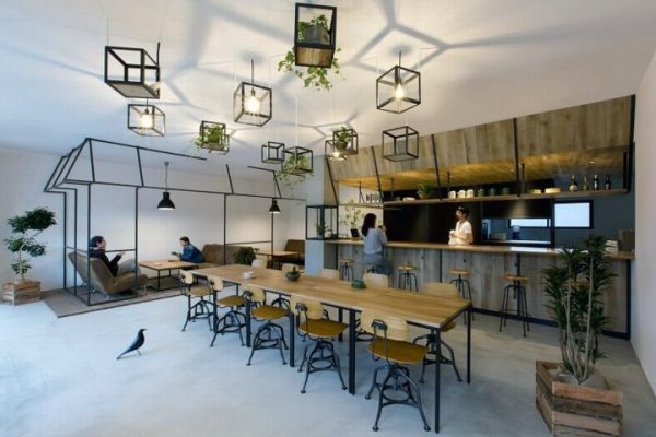 thiết kế quán cà phê đẹp 2020