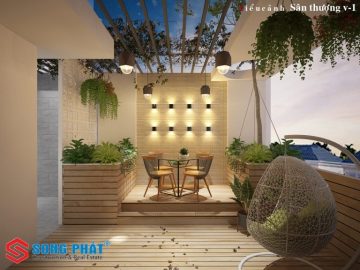 Ý tưởng thiết kế sân thượng – Nơi thư giãn lý tưởng của kiến trúc 2020