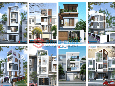 30+ mẫu mặt tiền nhà phố đẹp cho năm 2021 với xu hướng hiện đại